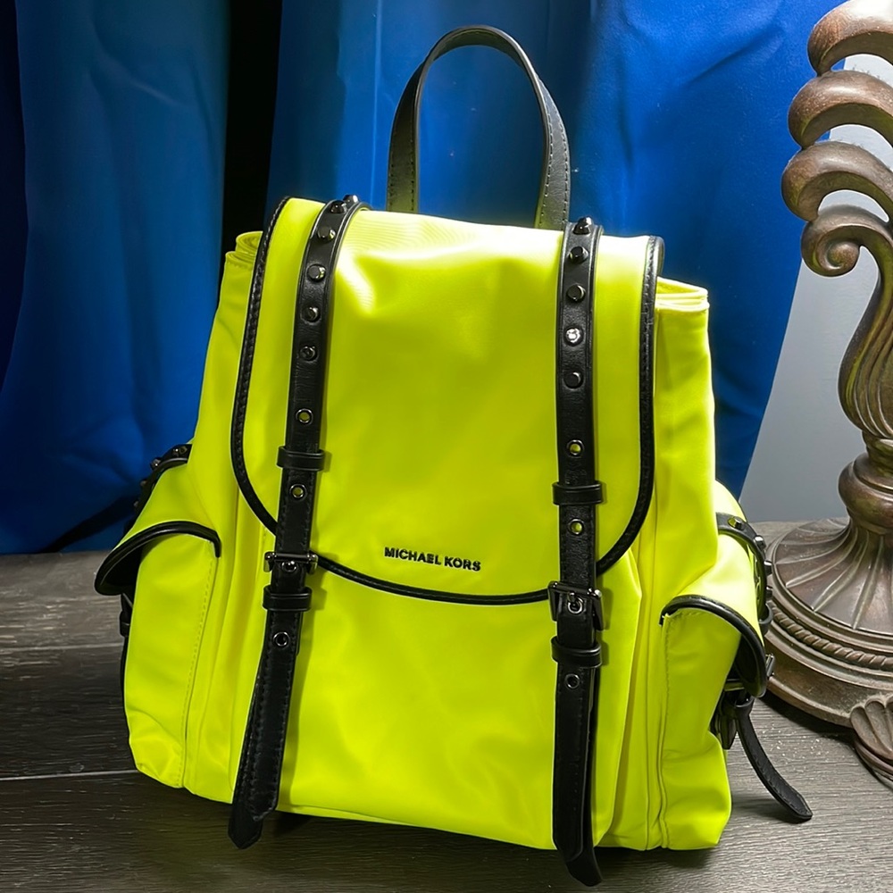 Neon Michael Kors mini Backpack